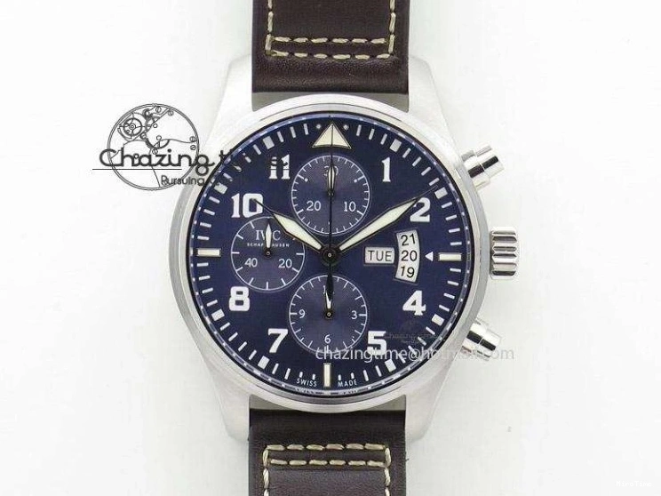 MIROTIME 0505 Pilot Chrono IW388003 Real Ceramic V6F 1:1 Best Edition On Black Nylon Strap A StreetReady 7284